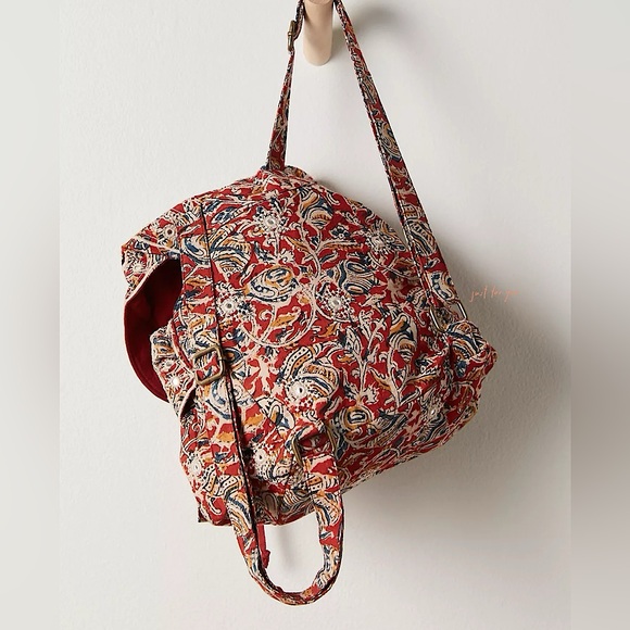 NEW Free People Mia Mirrored Backpack - Picture 2 of 13